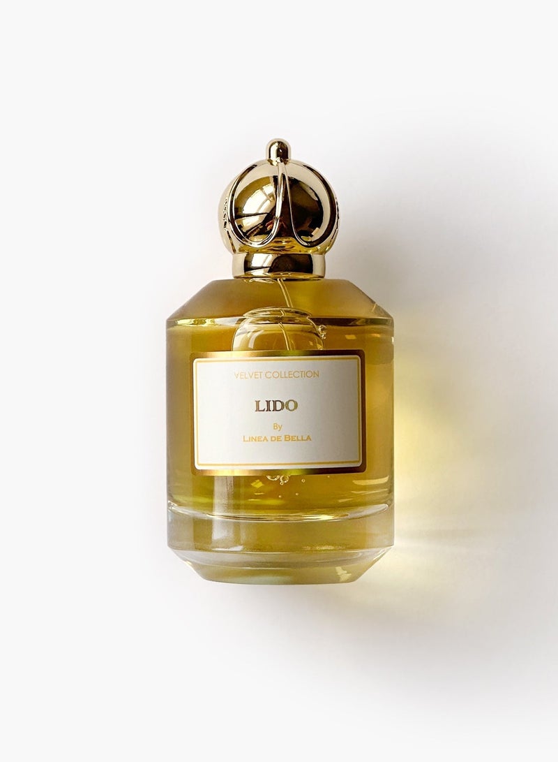 Linea De Bella Velvet Lido Eau de Parfum 100ml – Long Lasting Unisex Perfume with Lemon, Sea Water, Rose, Peony, Wisteria, Hibiscus, Musk, Amber & Cedar - Image 5